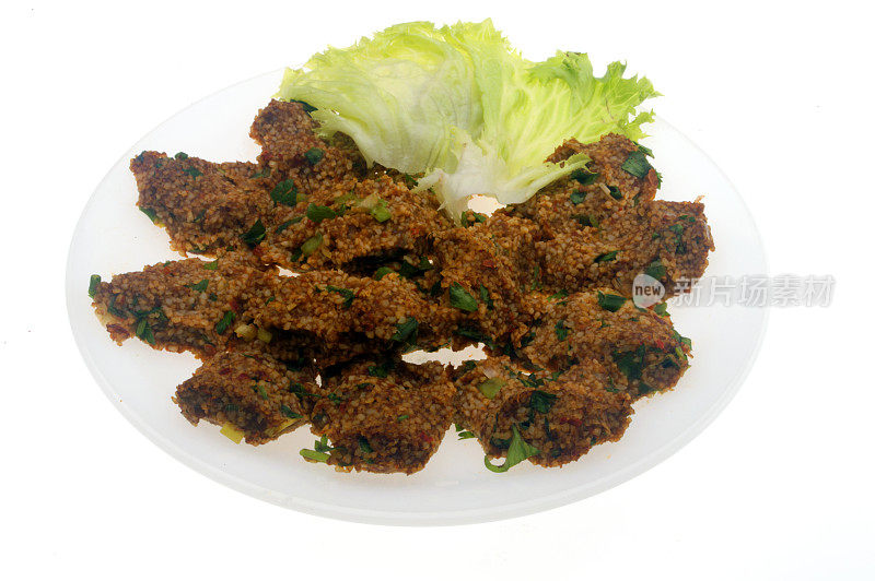 c ?g kofte-Turkish食物